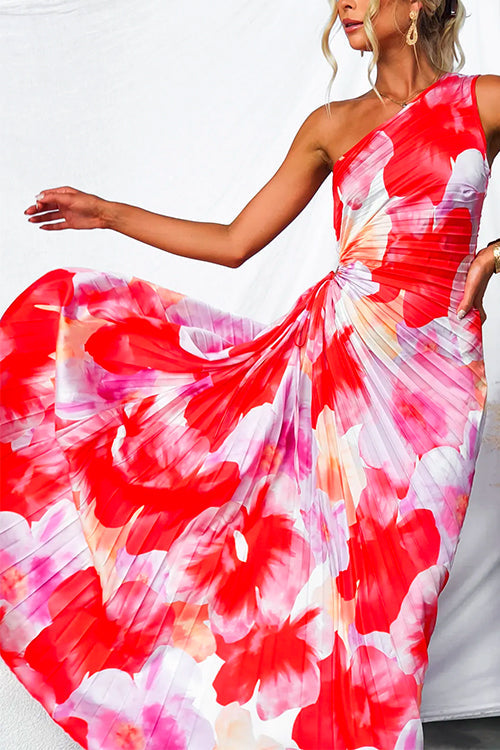 אילנית | שמלת ערב בהדפס טרופי