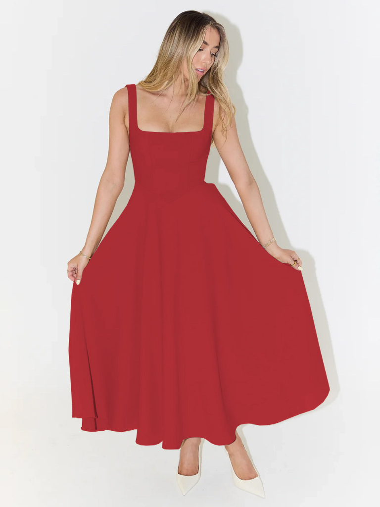 פיקה™ | שמלת מידי קלאסית